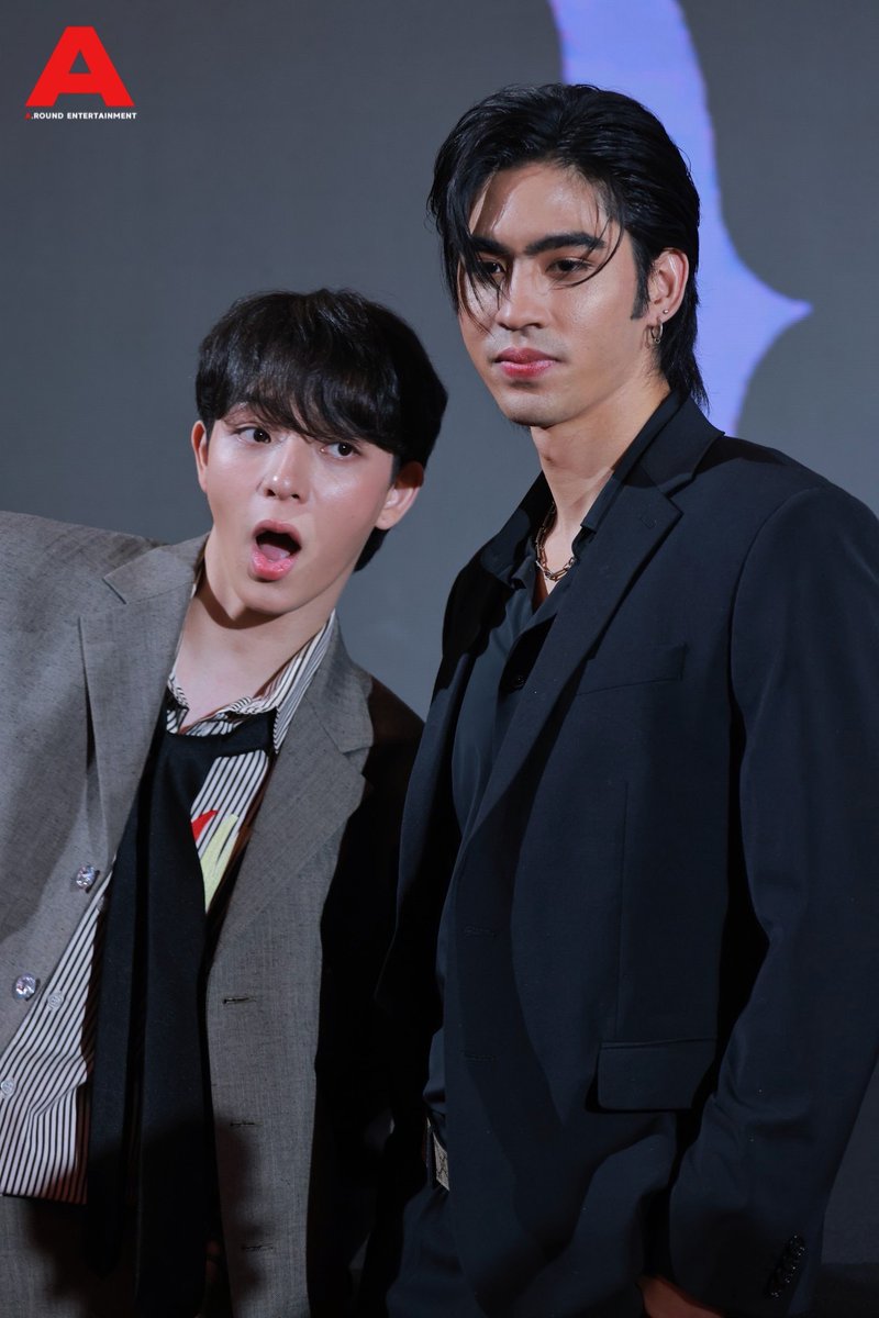 around_ent's tweet photo. "ดุล​ - บาส" ใน​งานกาล่าพรีเมียร์ภาพยนตร์เรื่อง "อยากตาย อย่าตาย มรณาคาเฟ่" (Death Is All Around)​

#DeathisAllAround 
#อยากตายอย่าตาย 
#มรณาคาเฟ่
#DeathisAllAroundxBAS
#บาสเด็กอ้วนที่แท้จริง
#bbasjtr #dunromch https://t.co/gBuCAaRlUR