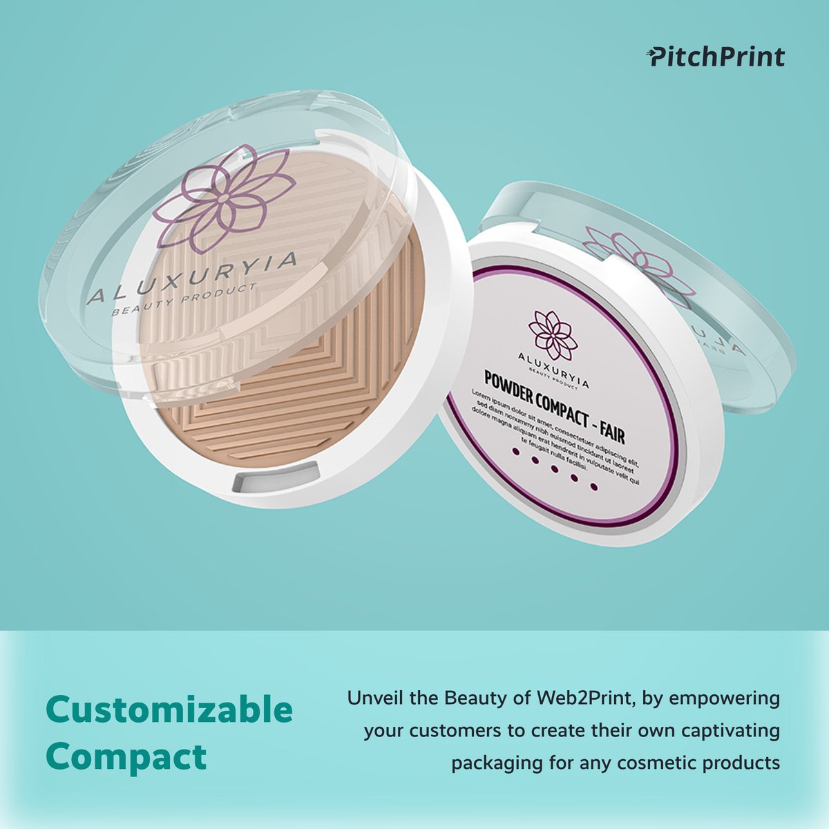 pitchprint's tweet photo. Innovation in Every Package.
For more info VISIT OUR WEBSITE!
https://t.co/gRNze6d9p4
#designer #web2print #ecommerce #packaging
#makeupcompact https://t.co/CbvL8QR6uw