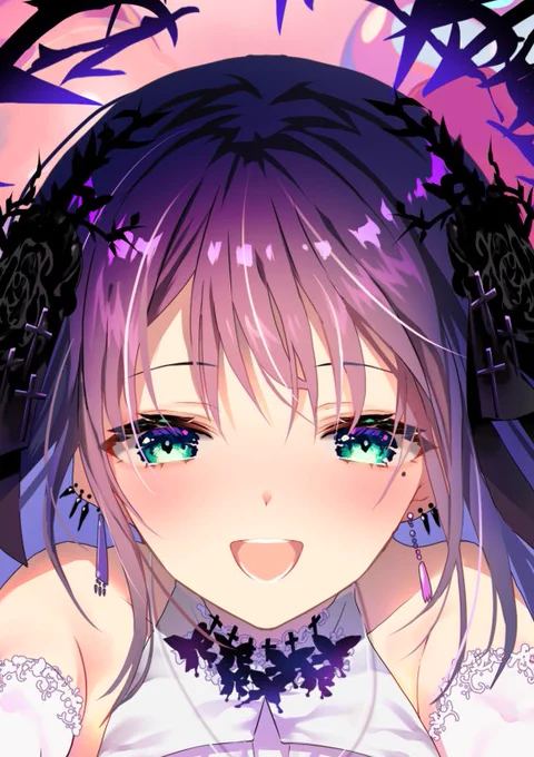 夜空めぐるちゃんのハッピーアニバお写真描かせていただきましたおめでと～ございます 