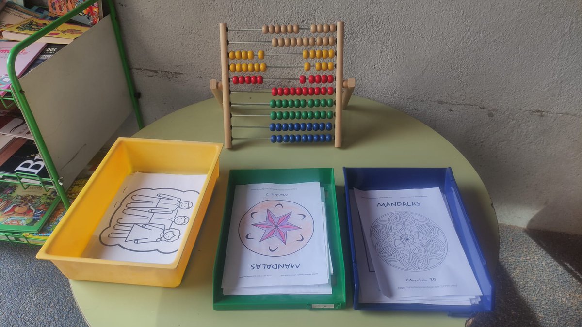 AmpaConceArenal's tweet photo. 💡👀 ¡Mirad este nuevo rincón del patio! Un espacio pensado para leer, colorear, pensar o estar tranquilos durante el recreo 📚🖌️💭.

¡Y todavía le faltan algunos detalles! 
🔜🌿🎲♟️ https://t.co/Wn3SzMPeQO