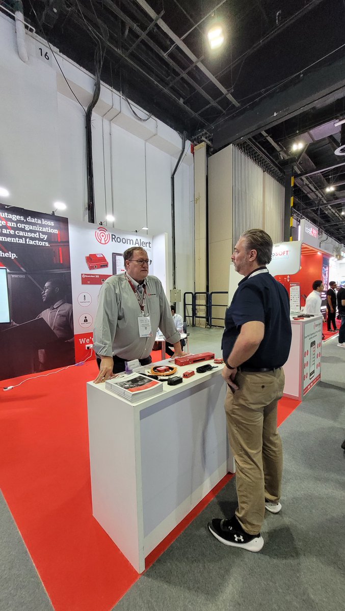 AVTECHSoftware's tweet image. Our team is excited to be @GITEX_GLOBAL! Please stop by Stand H6-18 to talk to Founder &amp;amp; Chairman Michael Sigourney to learn about advanced &amp;amp; secure environment monitoring with Room Alert. #GITEX #GITEXGlobal #RoomAlert