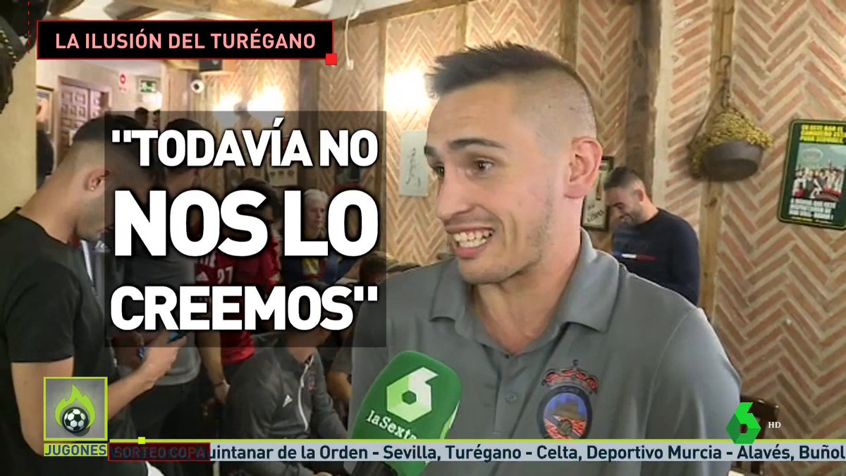 elchiringuitotv's tweet photo. 😮 El caso más llamativo de la Copa del Rey es el del Turégano. 

😳 Es un pueblo de menos de 1000 habitantes.

#JUGONES https://t.co/x8braJbllm