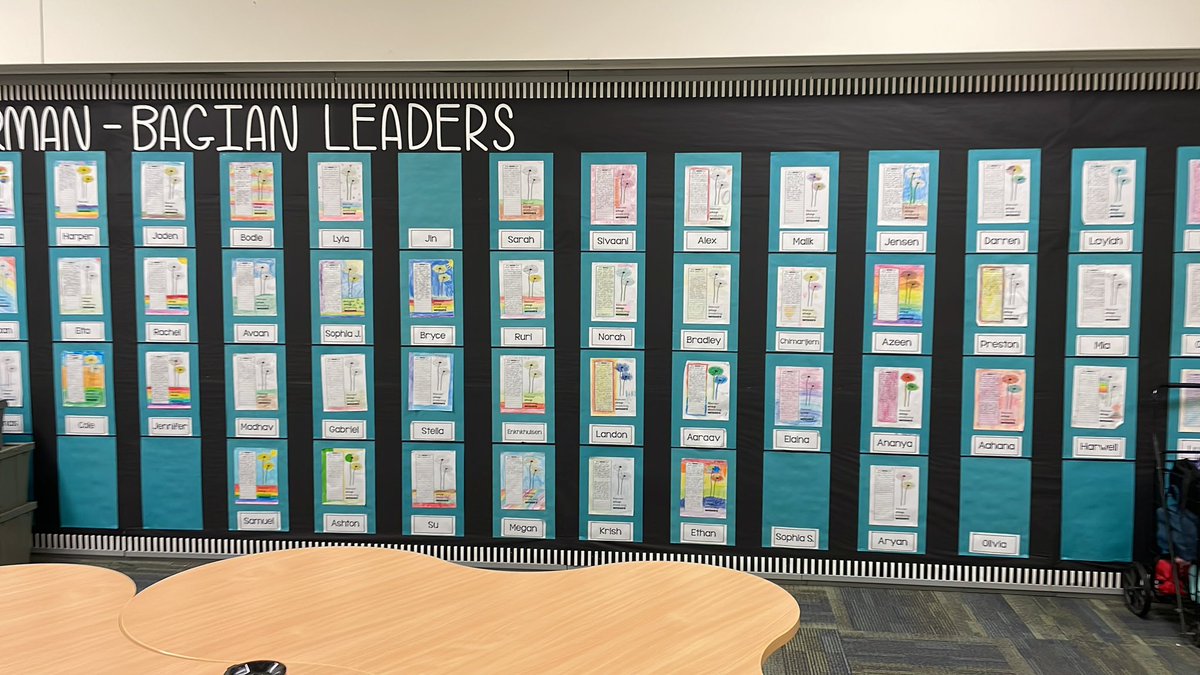 There are so many projects filling the walls at Deerfield. Learners hard at work and teachers crating projects that are investments in relationships. #DFCares #novipride