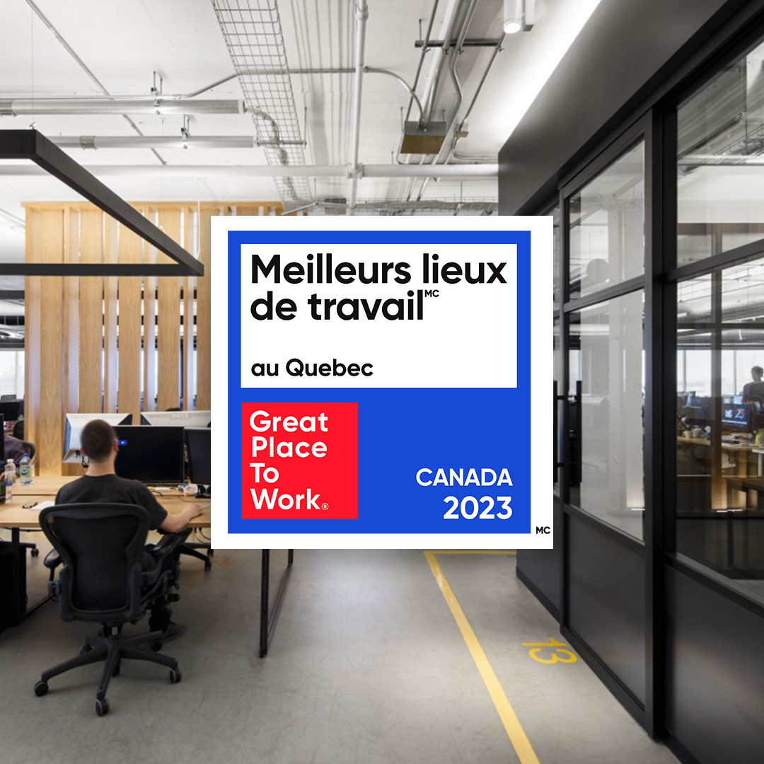 Behaviour's tweet image. #BehaviourInteractif est fier d'être l'un des Meilleurs lieux de travail au #Québec de l'Institut Great Place to Work pour la 2ème année consécutive! 🏆

Le sondage de l'Institut a révélé que 𝟵𝟰 % de notre équipe considère Behaviour comme un excellent endroit pour travailler!