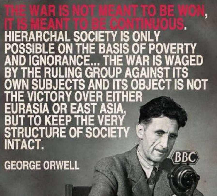 gaborgurbacs's tweet photo. George Orwell is spot on, as usual. https://t.co/9qScmSPfKV