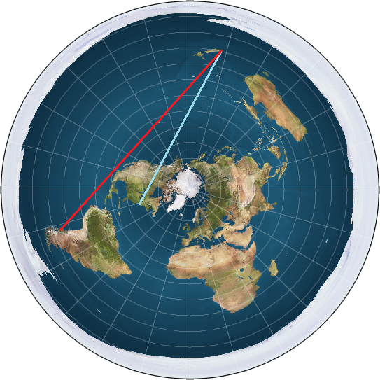 frudelik's tweet photo. @TheGlobeIsDead If I put a drawing of those flights, will it help you?
π
ππ
So, according to your #FlatEarth map, which flight is the shortest?
LA801 or NZ1 ?
#ShouldBeEasy https://t.co/Y4Fg1usHXu