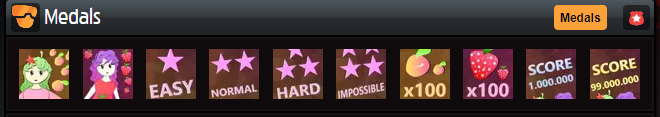 TeamRoufen's tweet photo. Medals for all the in-game achievements of Don't Steal My Fruits! have been created on Newgrounds! https://t.co/rSVnoieheZ