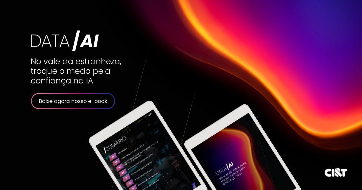 🇧🇷 A corrida pela inovação: como grandes empresas aceleram sua jornada de dados na revolução da AI.
Baixe nosso ebook e descubra como a IA está moldando o mundo dos negócios: ciandt.com/br/pt-br/white…