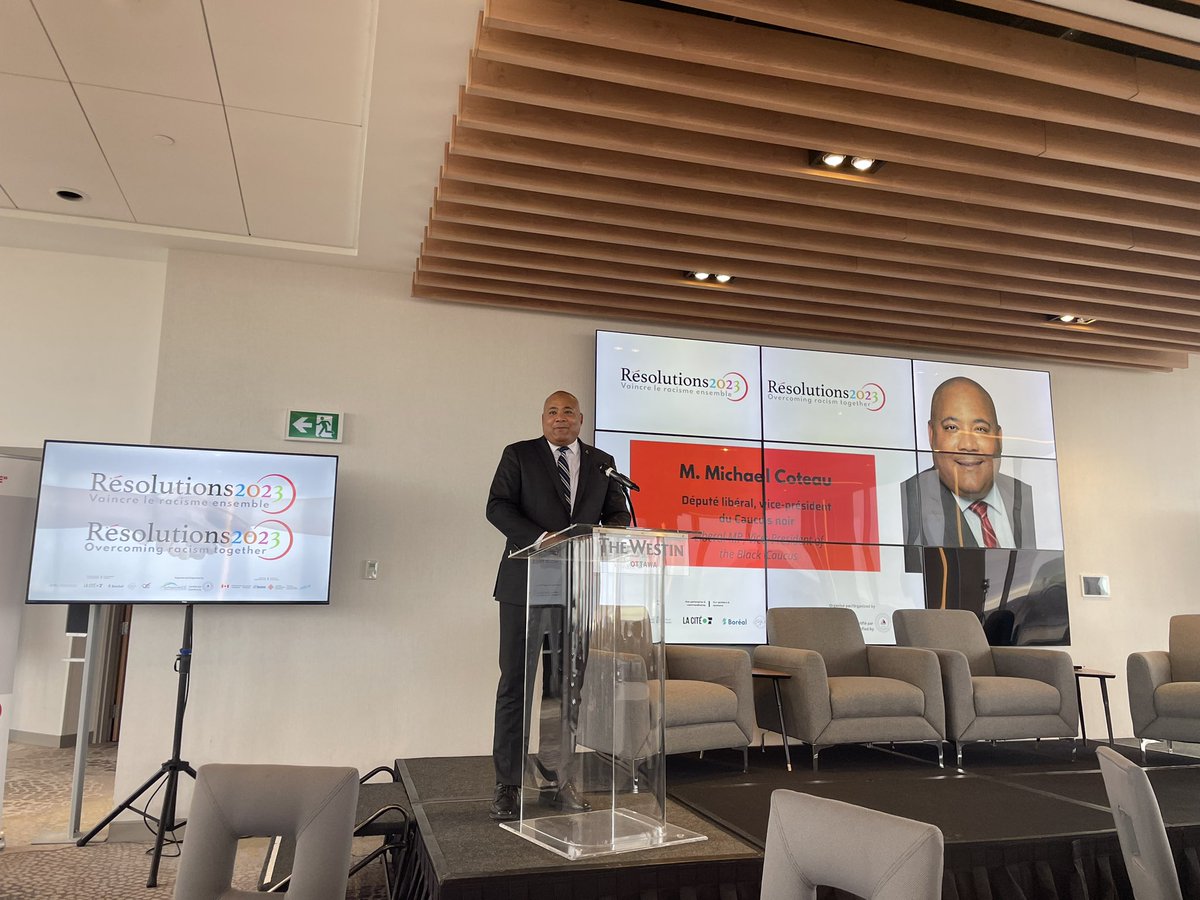 LeonieTchatat's tweet image. #Resolutions2023 “Vaincre le #racisme ensemble” jour 2. Nous commençons ce matin avec @coteau sur le thème de : le visage changeant du racisme et ses conséquences #économique. Suivez nous en direct ici 
conferenceresolutions.ca/en_direct?utm_…