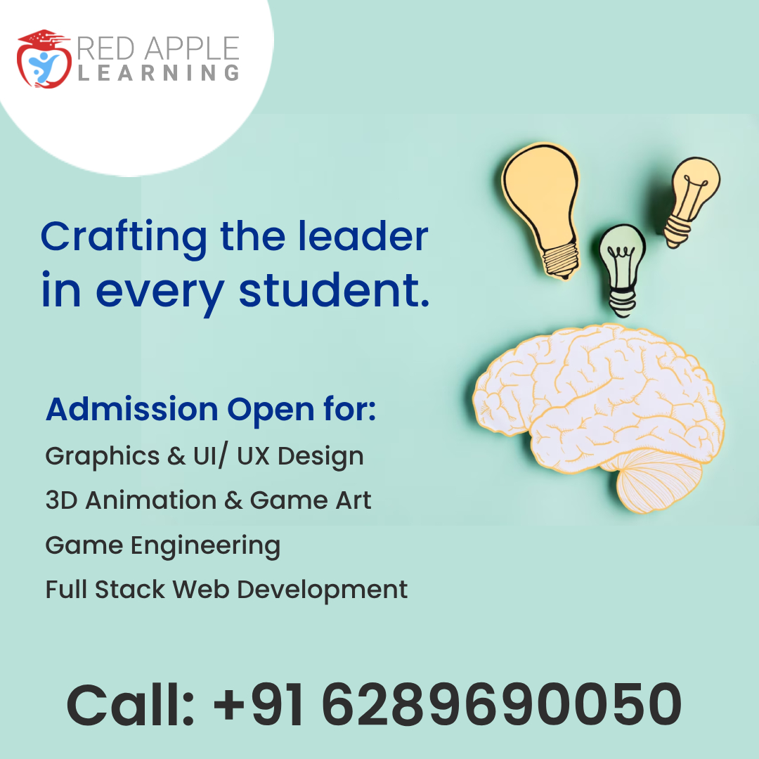 redapplekolkata's tweet image. Take a deep breath, trust your instincts, and embark on the path that feels right for you!
✅ Pre-Placement Offer Letter (For Game Development)
✅ In-House Placement
✅ 100% Guaranteed Placement
👉 For Admission Call: +91 6289690050
#gamedevelopmentcourse #gamedesigningcourse