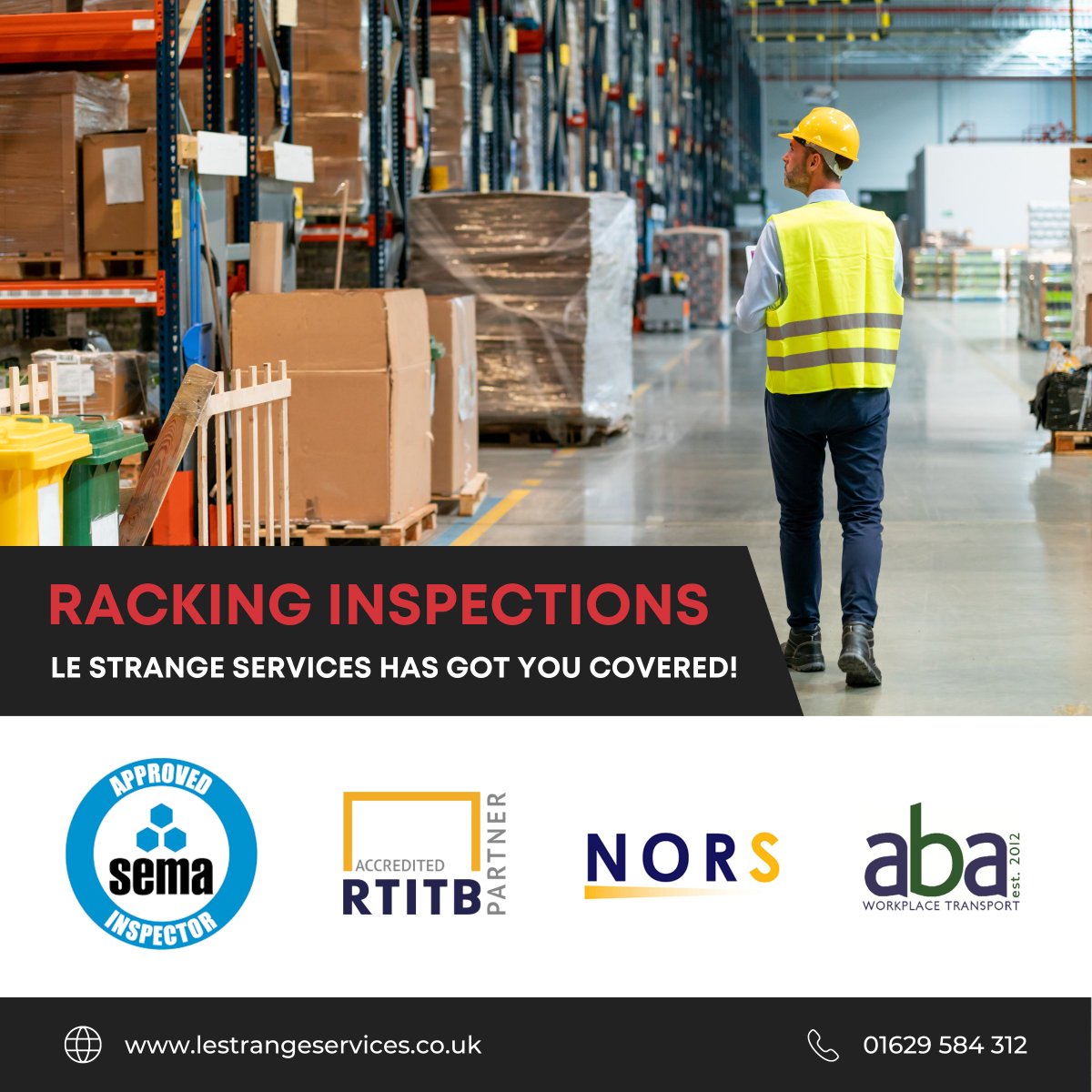 LeStrange68's tweet photo. Did you know damaged or improperly installed racking poses risks to your warehouse?

We provide comprehensive inspections to ensure peace of mind.

Don't wait for accidents—invest in a thorough inspection now! https://t.co/bBwUpfYzTK

#WarehouseRacking #SafetyFirst https://t.co/nXAdSO4PW5