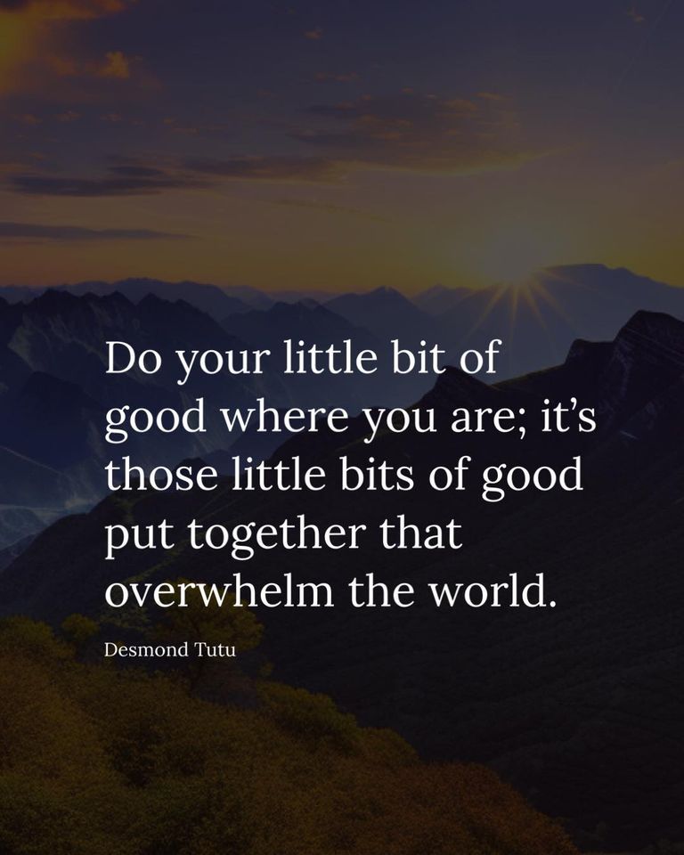 Kindness counts. 🧡