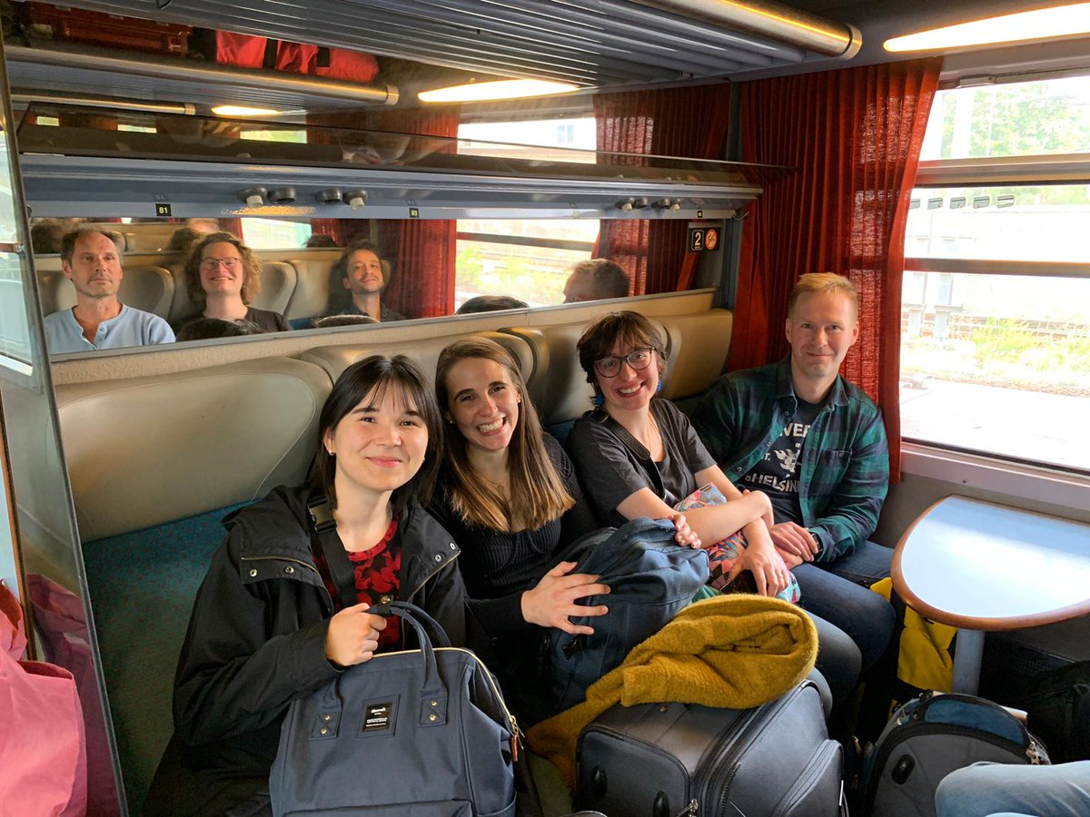 jpvincentlab's tweet image. Several trains later, we are on our way to the first #Milcent retreat with @MarcoMilanIRB lab, followed by #EDRC2023 !