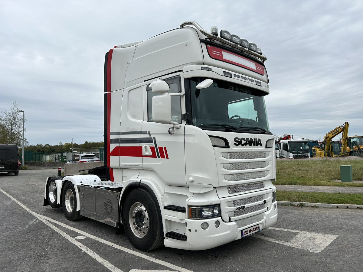 For Sale 2013 #Scania R560 LHD Topling Tag axle opticruise retarder leather camera cab on air taxed and tested June 24 #trucksales #usedtrucks