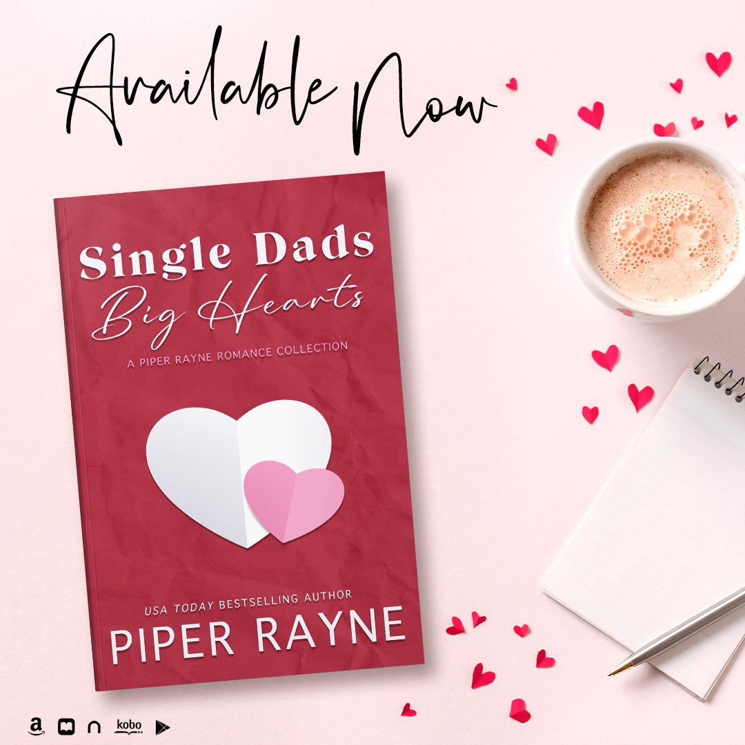 Single Dads, Big Hearts: A Piper Rayne Romance Collection by @PiperRayneRocks is now LIVE!

Download today on all platfroms!
books2read.com/sdbh/

#piperrayne #singledadsbighearts #singledadromance #romancecollection #romanceanthology @valentine_pr_