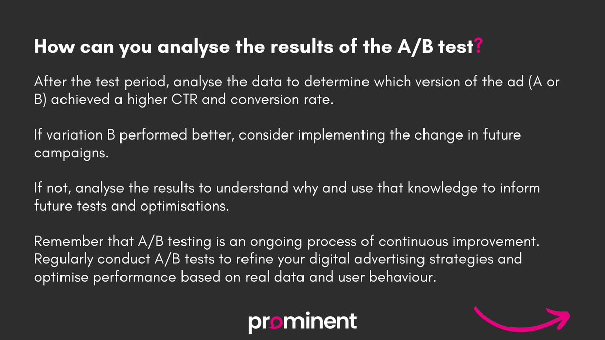 One of the key factors influencing the success of any digital advertising campaign is the ad creative.

One way to test if your campaign is performing well is through A/B testing.

If you're new to A/B testing, here's a quick guide from our Marketing Manager, Sophie.