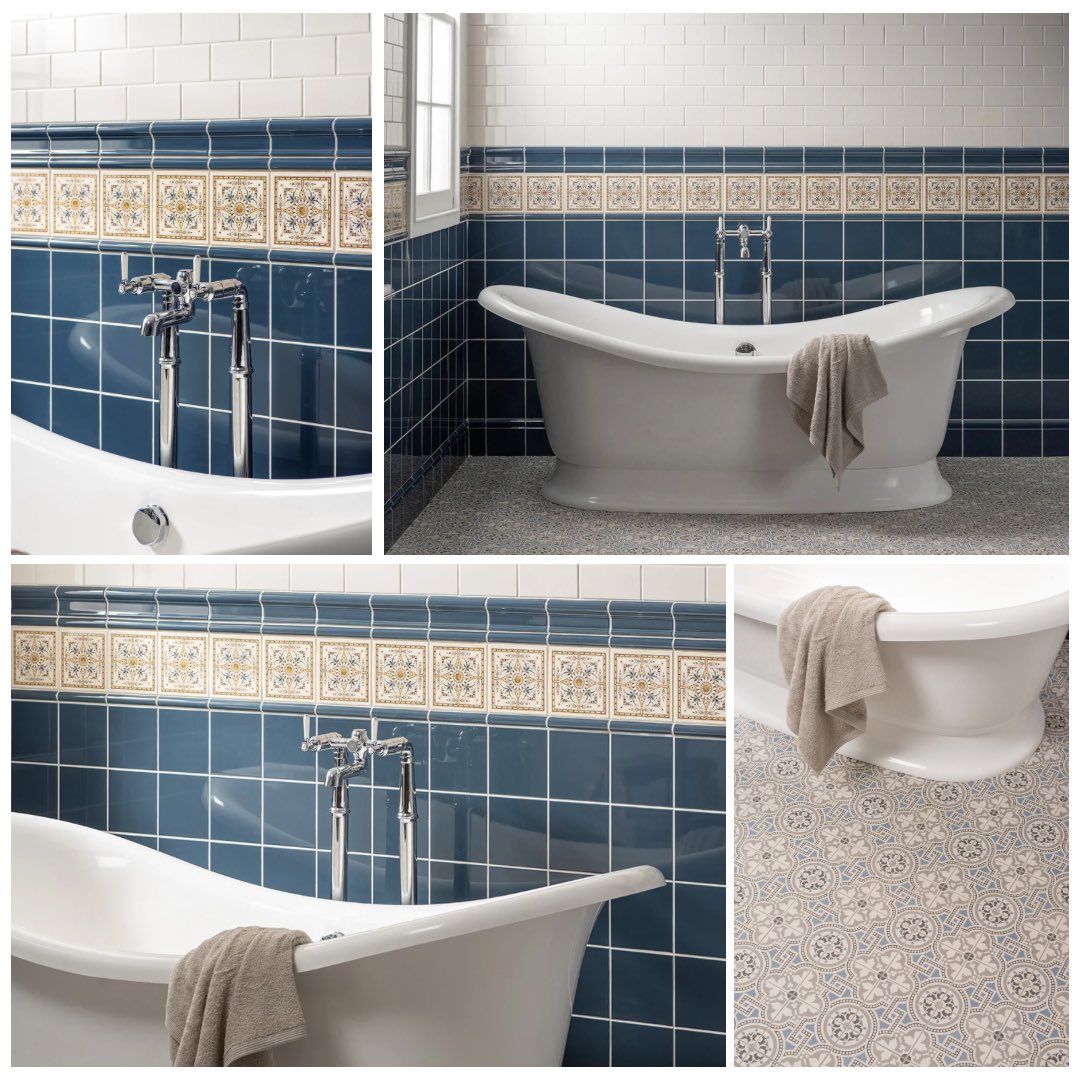 No one does traditional tiles like @originalstyleuk 😍😍😍 Check out their huge range at our #cheshireshowroom today. #bathroomtiles #ceramictiles #traditionaltiles #victoriantiles #edwardiantiles