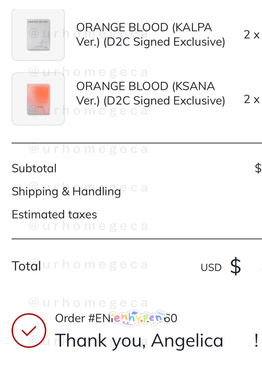 urhomegeca's tweet photo. ☁️ — ꒰ #GECupdate ꒱ 

⋆·˚ ༘ * ENHYPEN ORANGE BLOOD 🧡💙
          US VER. W/ SIGNED POSTCARD

BATCH 2 SECURED
           total of 8 albums 💘

still accepting orders─ for BATCH 3

50% non refundable DP
NOV. 25 remaining balance https://t.co/htJWDcPuKT