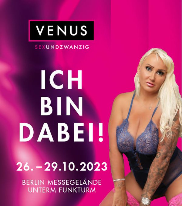Ich bin dabei!!!! #venusberlin #berlin #venus #eroticmesse #milf #sexywomen #blondie https://t.co/vw<a href="/tag/venusberlin"class="tags">#venusberlin</a><a href="/tag/berlin"class="tags">#berlin</a><a href="/tag/venus"class="tags">#venus</a><a href="/tag/blondie"class="tags"><span>#blondie</span></a><a href="/tag/milf"class="tags"><span>#milf</span></a><a href="/tag/sexywomen"class="tags"><span>#sexywomen</span></a><a href="/tag/eroticmesse"class="tags"><span>#eroticmesse</span></a>
