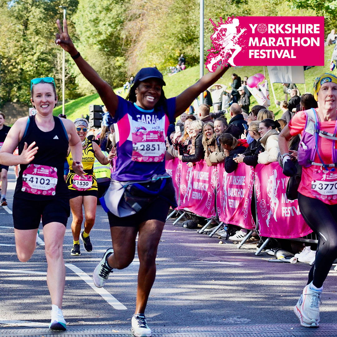 🏃 ENTRIES FLYING OUT! 🏃 A huge number of you have already signed up for next year's event which will take place on Sunday 20th October. Don't forget, you can secure your discounted entry until midnight on Sunday! #YorkshireMarathonFestival