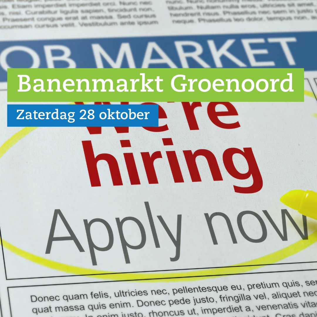 Ben jij opzoek naar een baan, stage of vrijwilligerswerk? 👊 

Kom dan op zaterdag 28 oktober naar de banenmarkt in Groenoord! 🌱🤩

Meer info?  Kijk op: nieuweenergieschiedam.nl/groenoord/bane…

Tot dan! 🌱 

#nieuwebaan #baan #newjob #werkenbijirado #iradoaschiedam #schiedam #nieuwwerk