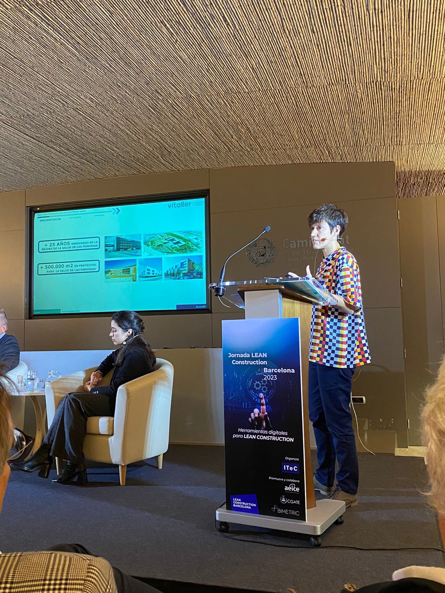 📆 Agraïts de participar a la #LeanConstructionBarcelona2023 organitzat per el <a href="/ITeC_es/">𝗜𝗧𝗲𝗖</a> juntament amb la nostra companya <a href="/sen_laura/">Laura M. Sen</a> arquitecta Asassiada de <a href="/Vitallerarq/">Vitaller</a> a la sessió “Eines digitals per a l’aplicació de Last Planner System”.

#Lean #lastplanner #Vitallerarq