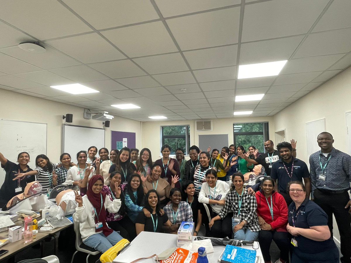 Cohort 4 have finished their OSCE prep and are off to @CTCNorthumbria tomorrow! Good luck in your exams! 
We know you’ll do great! 
@IDMedical @SaTHEducation 
#Satheducation #OSCE #nursing #IEN #NHSE #Shropshire #WearetheNHS #Internationalnursing