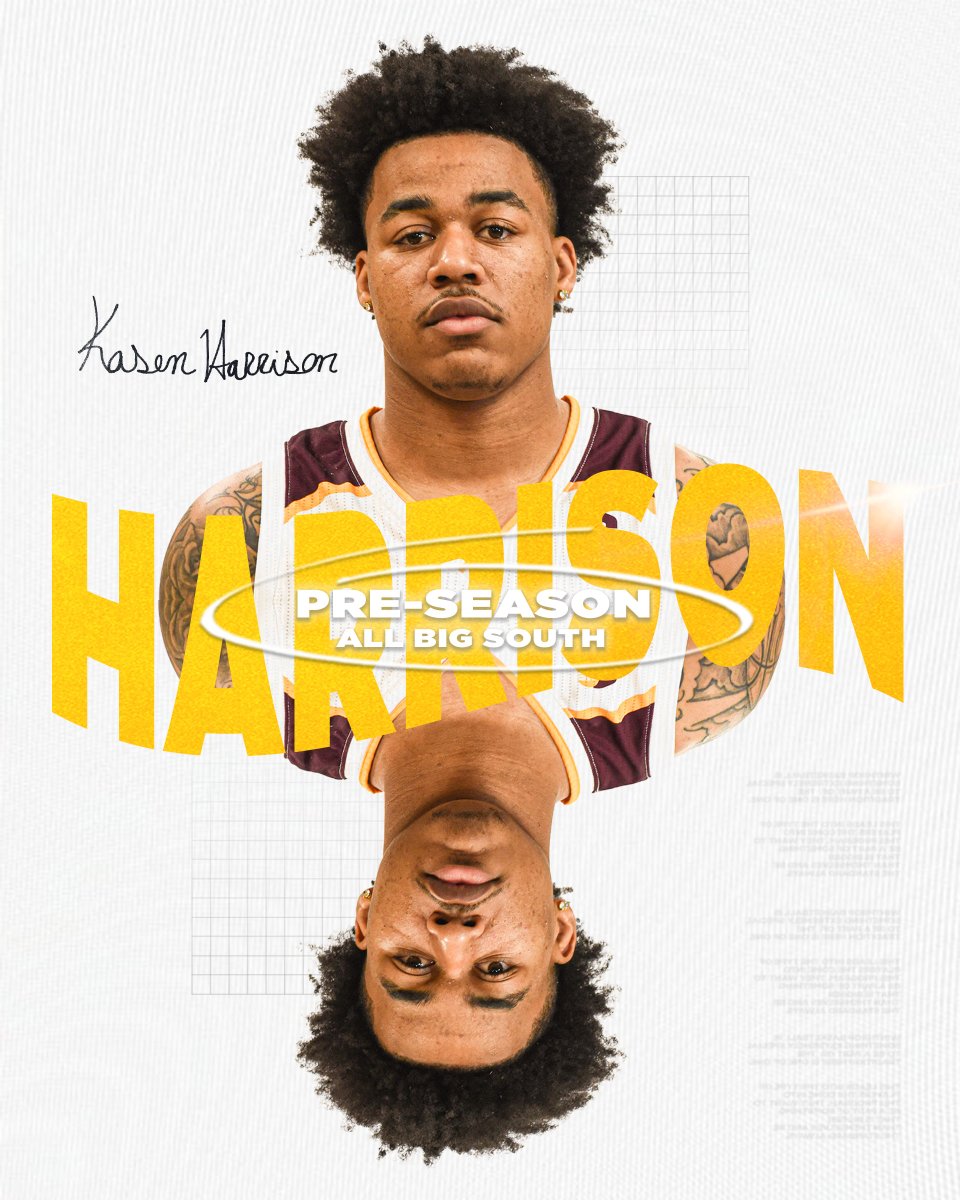 Winthrop_MBB's tweet photo. 𝐏𝐮𝐫𝐞 𝐏𝐥𝐚𝐲𝐦𝐚𝐤𝐞𝐫

Kasen Harrison has been named to the Big South Preseason All Conference Second Team.

#ROCKtheHILL https://t.co/s90chYC9Zc