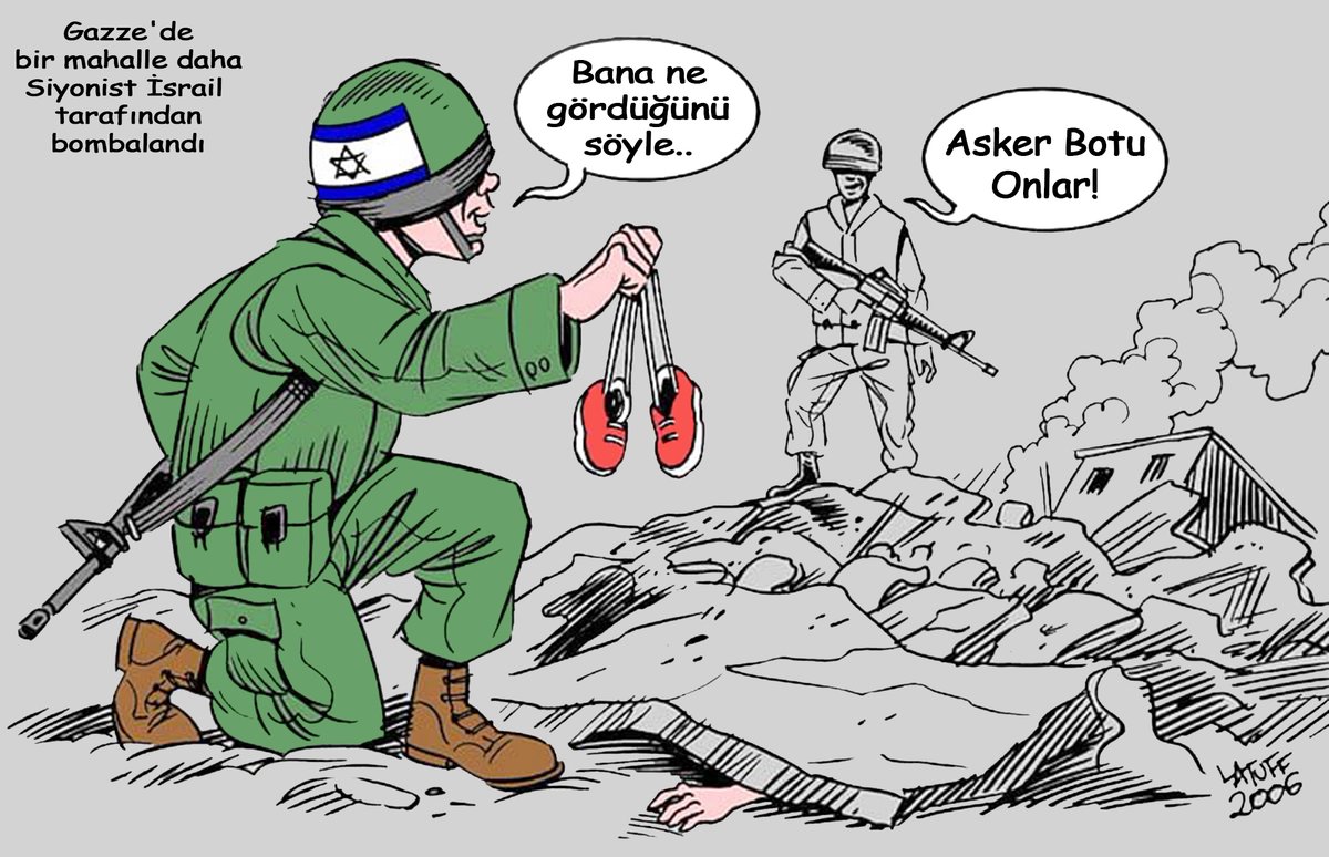 ehlader's tweet photo. Siyonist Rejim zulmüne devam ediyor..

@LatuffCartoons 

#GazzeÖlüyor #Gaza #Palestine #FreeGaza #israilBirTeroerDevletidir #GazaUnderAttach https://t.co/MPgecaiHJ6