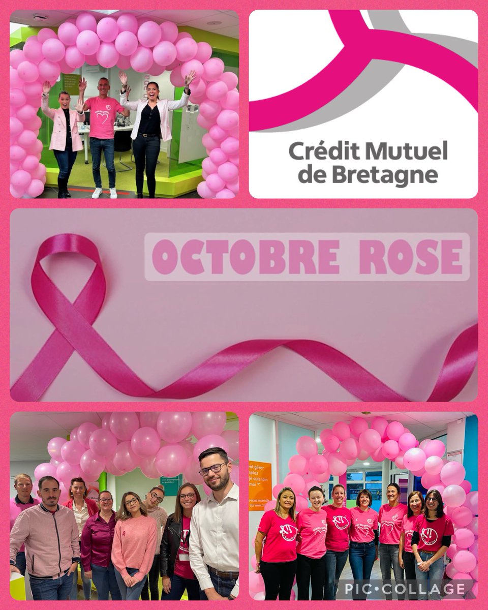 L’UT de Kerfeunteun mobilisée pour la lutte contre le cancer du sein  <a href="/CMBretagne/">CMBretagne</a> #octobrerose
