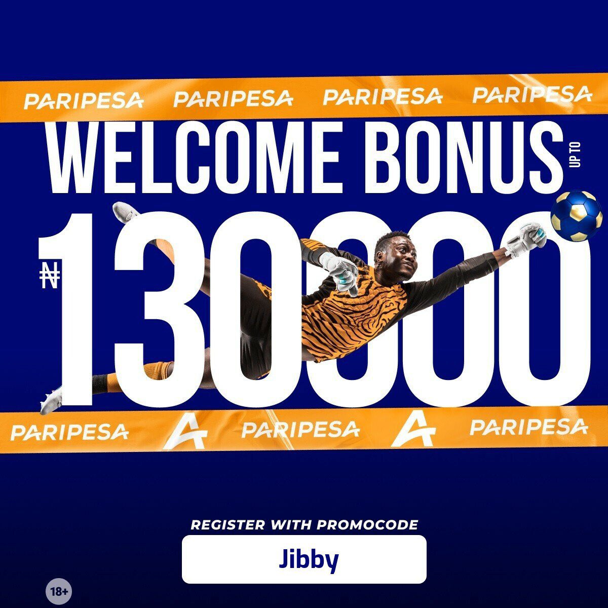 Sign up with Paripesa today and get up to N130,000 welcome bonus on your first deposit - Sign up here: paripesa.bet/jibby - Use my promo code “Jibby” to get the bonus - Fund your account Start winning!!! 💪🏾