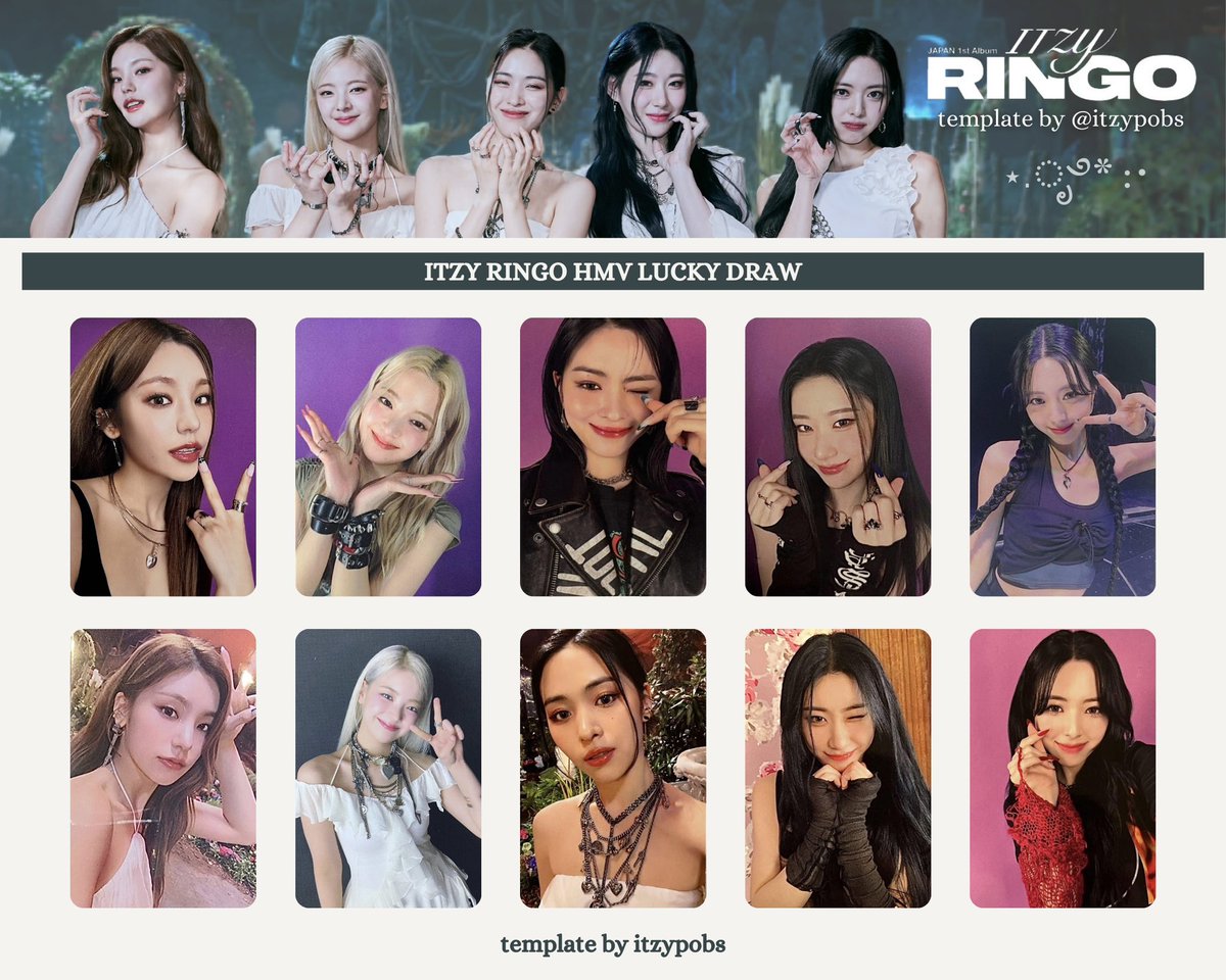 ITZY イェジ トレカ ラキドロ タワレコ RINGO ② ITZY イェジ トレカ ラキドロ タワレコ RINGO