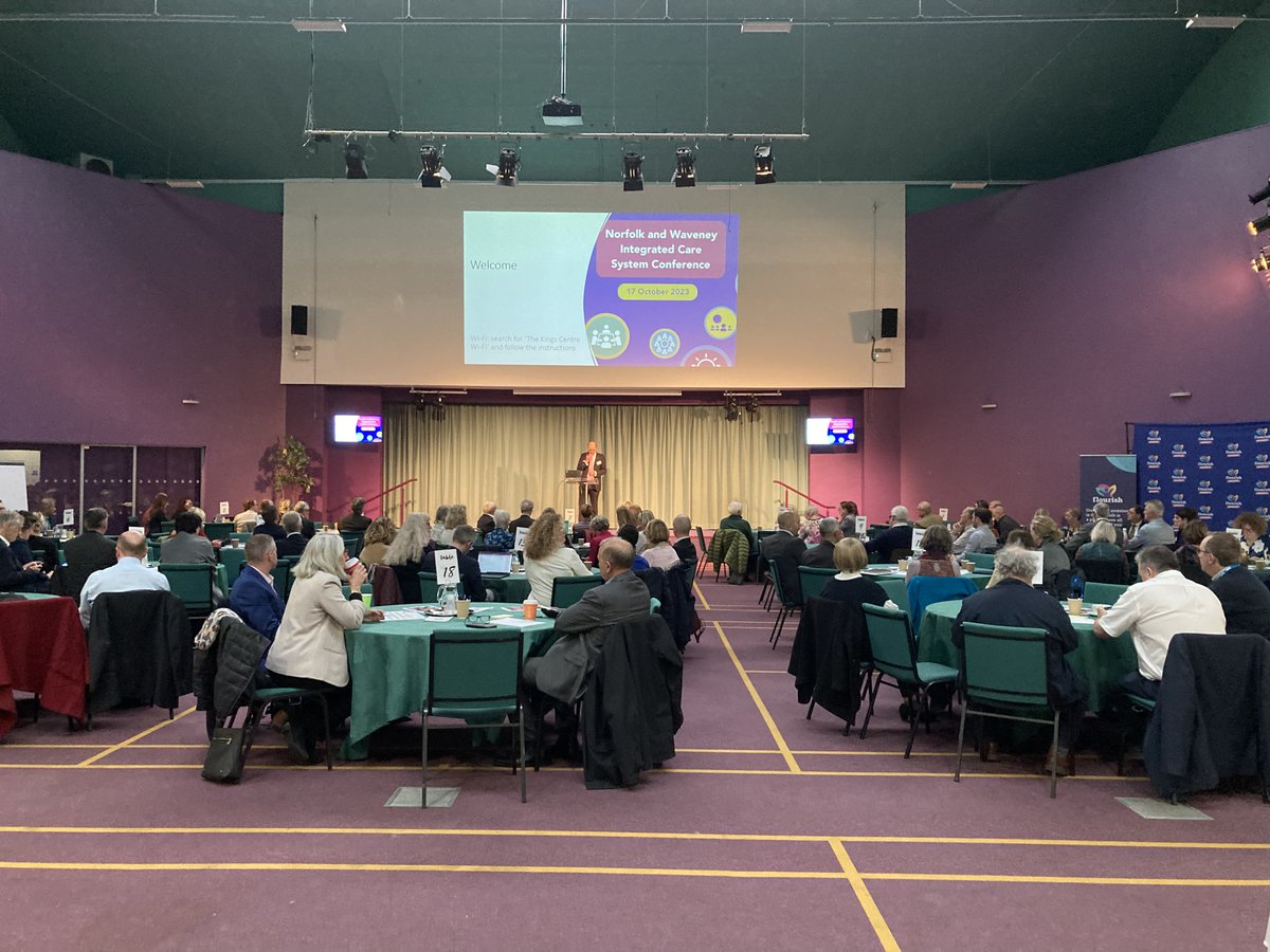 The importance of prevention, enabling resilient communities, addressing health inequalities, and driving integration are some of the key topics of discussion at our first Norfolk & Waveney Integrated Care System conference #ICSconference #ImprovingLivesTogether