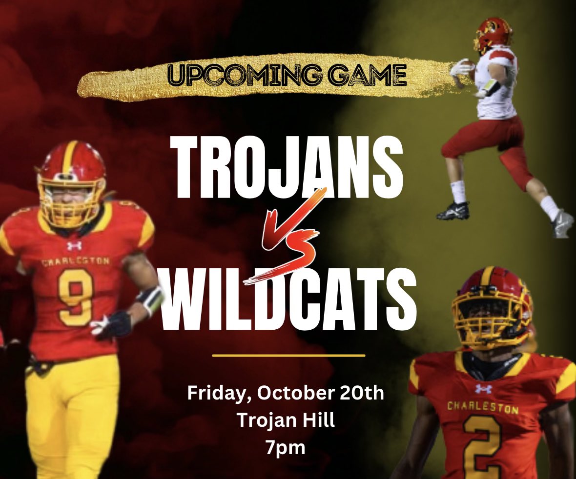 Senior night!!!! Come out and support these awesome young men!
#TrojanUp