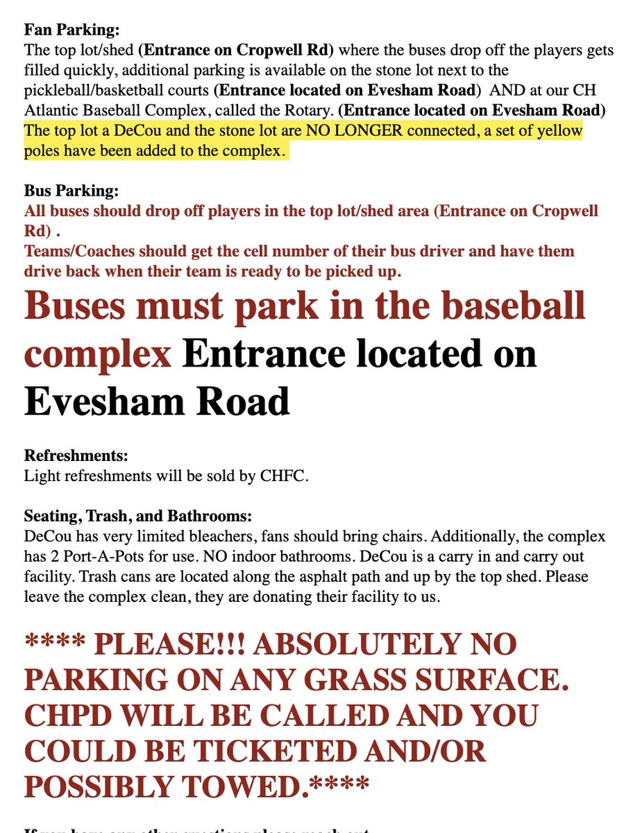 CoachesSj's tweet photo. Coaches Semi Finals
Wednesday at DeCou in Cherry Hill

admission: $3 students  $5 adults 
*funds All SJ awards and scholarships

Upper Field -Boys
6:00 Lenape v Clearview 
8:00 Washington Twp  v Ocean City 

Lower Fields - Girls
6:00 Eastern v Shawnee
8:00 Ocean City vs Sterling https://t.co/CovXiSR2Gb