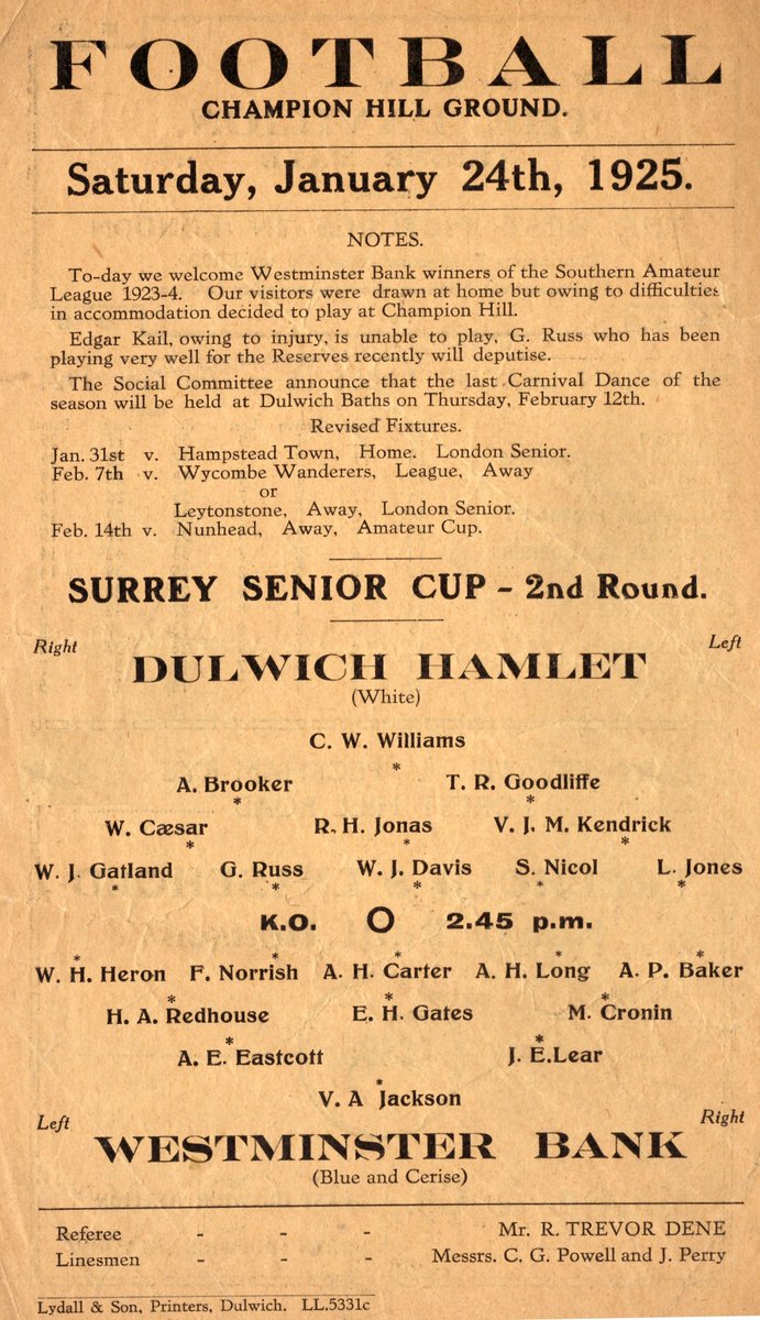 dhfcwordsandpi1's tweet image. 1925