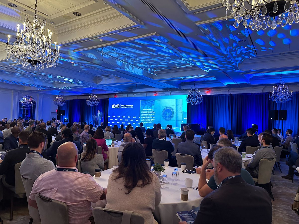 FAIRInstitute's tweet photo. #FAIRCON23 is underway with our largest and most forward thinking agenda to date! https://t.co/4wXI5oto3k