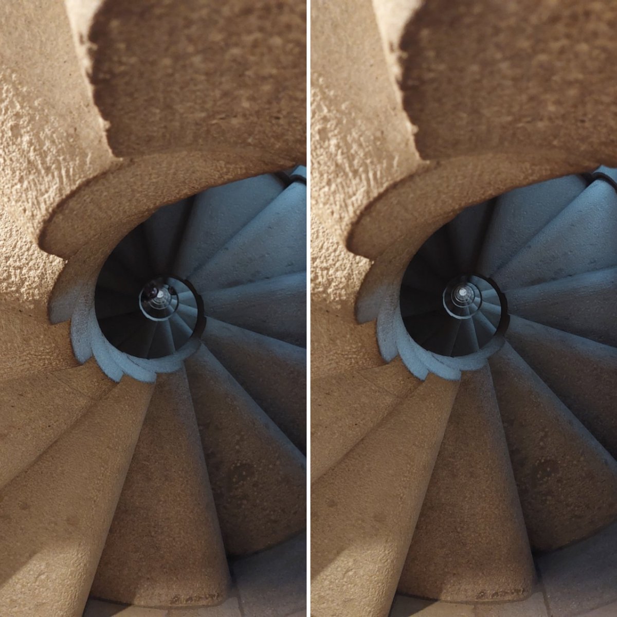 Looking up... in #3D! 
#stereoscopic #freeview #LaSagradaFamilia