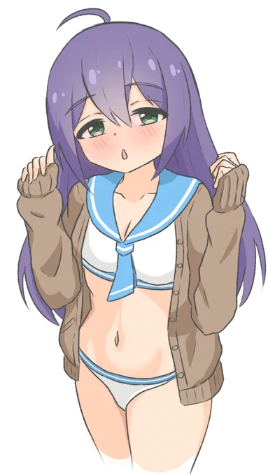 #セーラーミズギカーディガン #望月杏奈  ほぼワンドロ杏奈 流行に乗っていけ