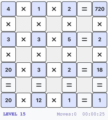 topclaudy's tweet photo. Can you rearrange the numbers to make correct equations in all rows and columns? https://t.co/TszpMcx3bl