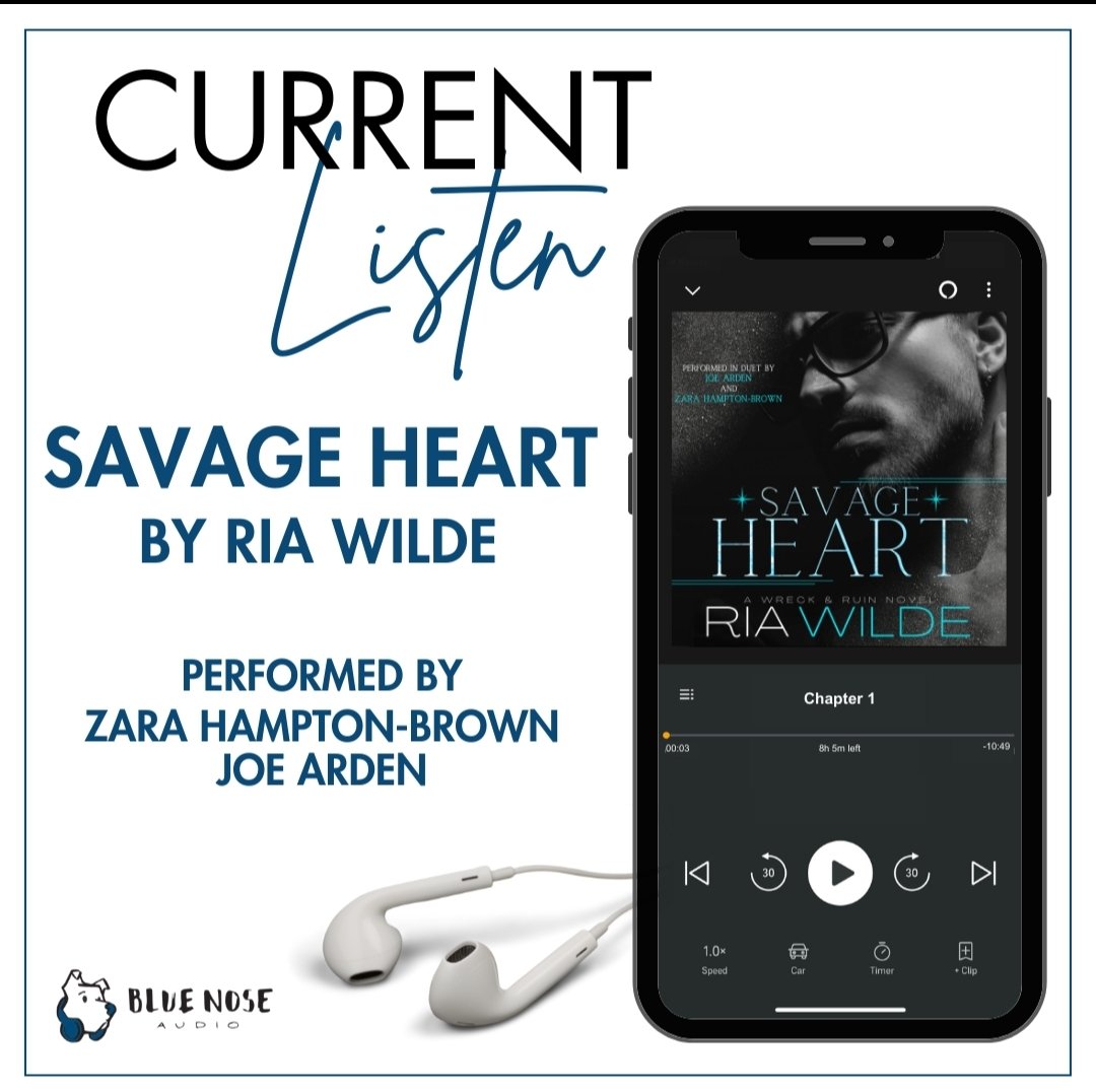 This is the dark romance I needed!!
#riawilde #wreckandruin #zarahamptonbrown #joearden #currentlisten #audiobookrelease #romanceaudio #romanceaudiobook