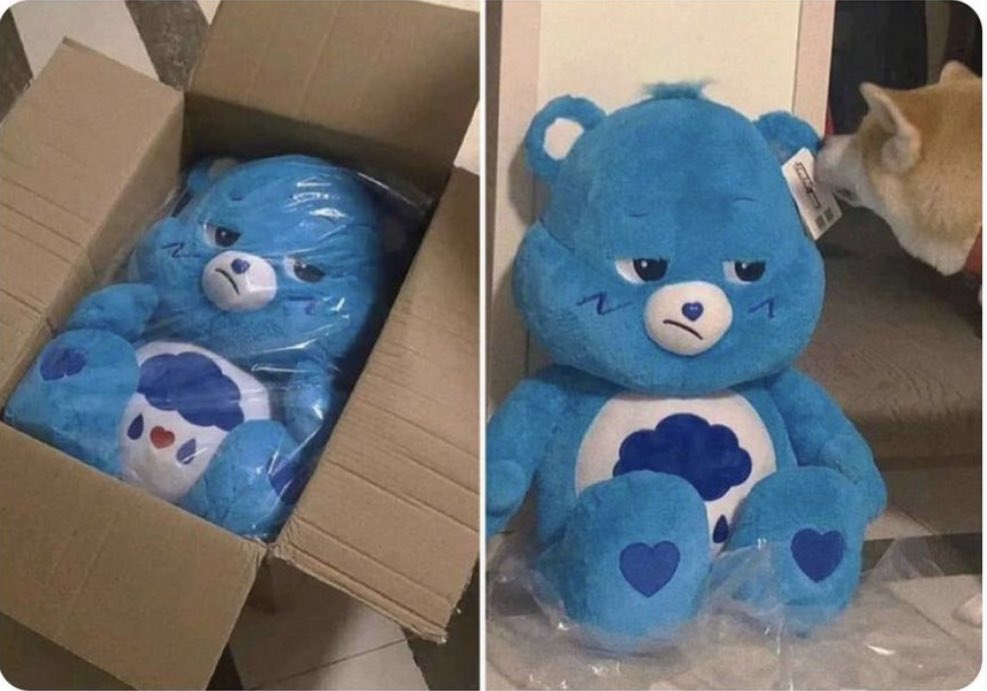 “tenho um presente pra você, tem sua cara”

o presente:
