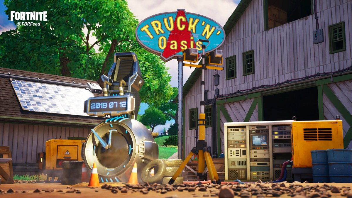 FBRFeed's tweet photo. Items from Chapter 1 have appeared at Frenzy Fields including the Time Machine! https://t.co/Nmjf55snjj