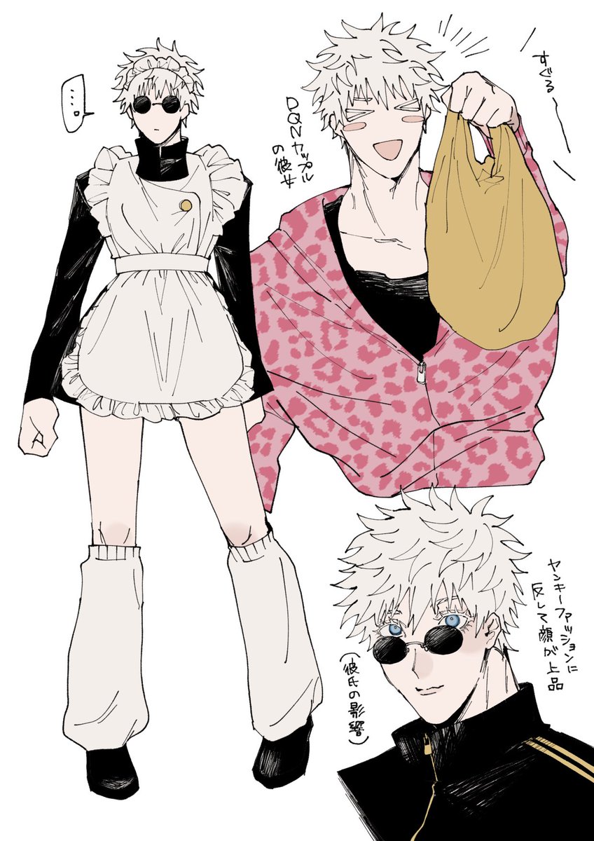 リハビリに描きたいもの描いた 女装など 