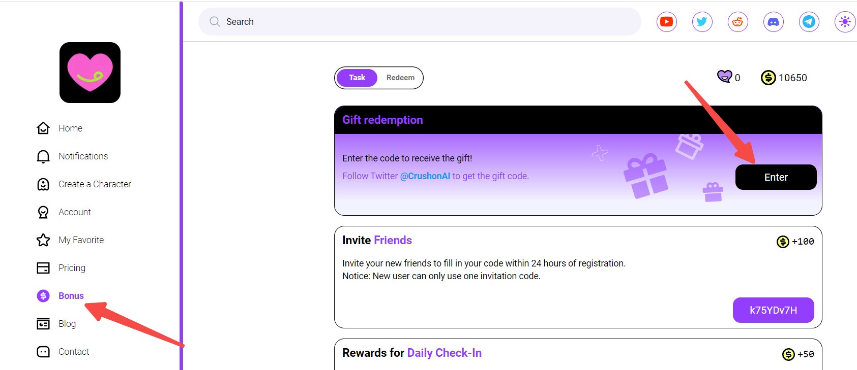 CrushonAI on X: &ldquo;Upgrade complete! The website and app are back to 