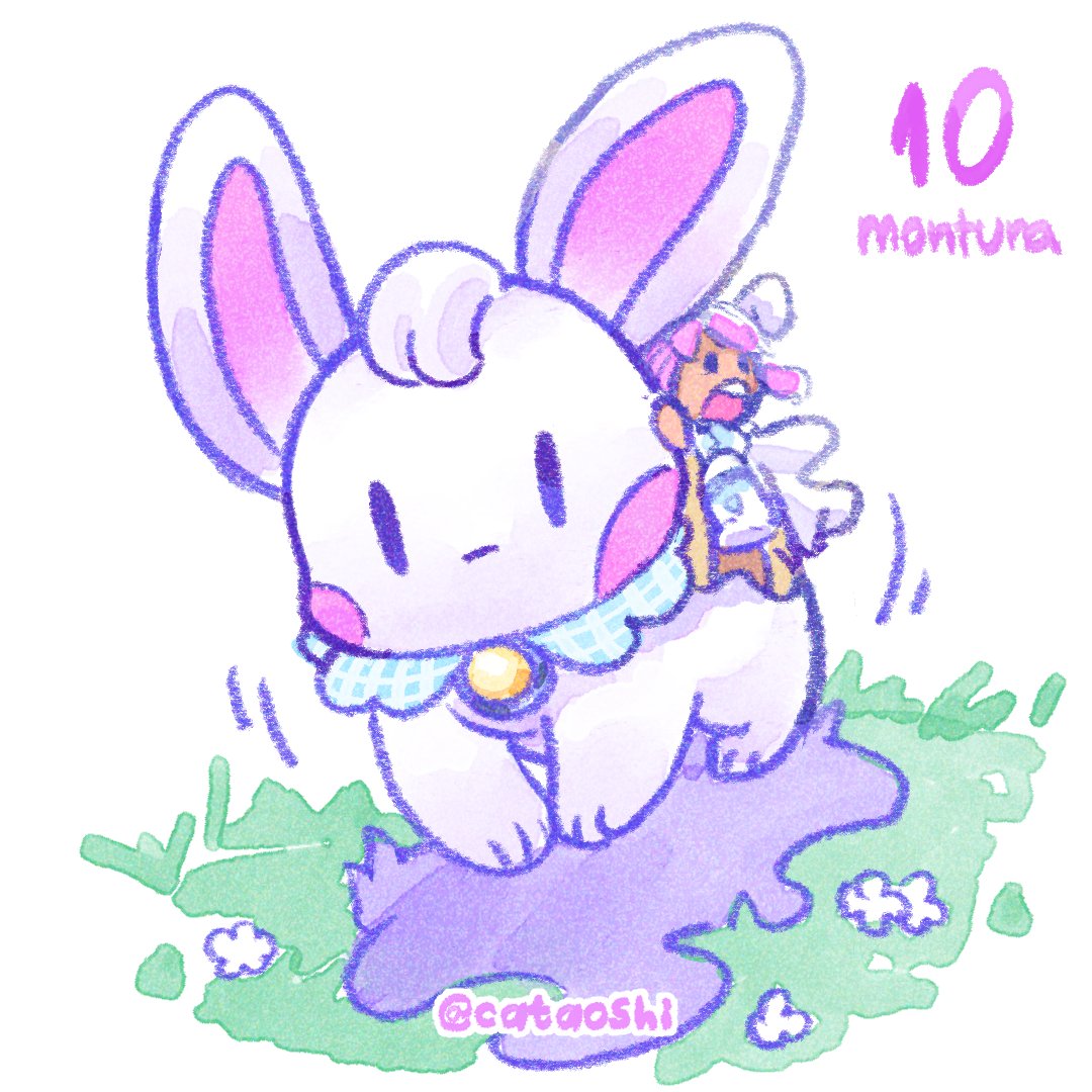 cataoshi's tweet photo. Day 9 &amp; 10  💎🐇

#oshitober23 https://t.co/L8xPLsgtag