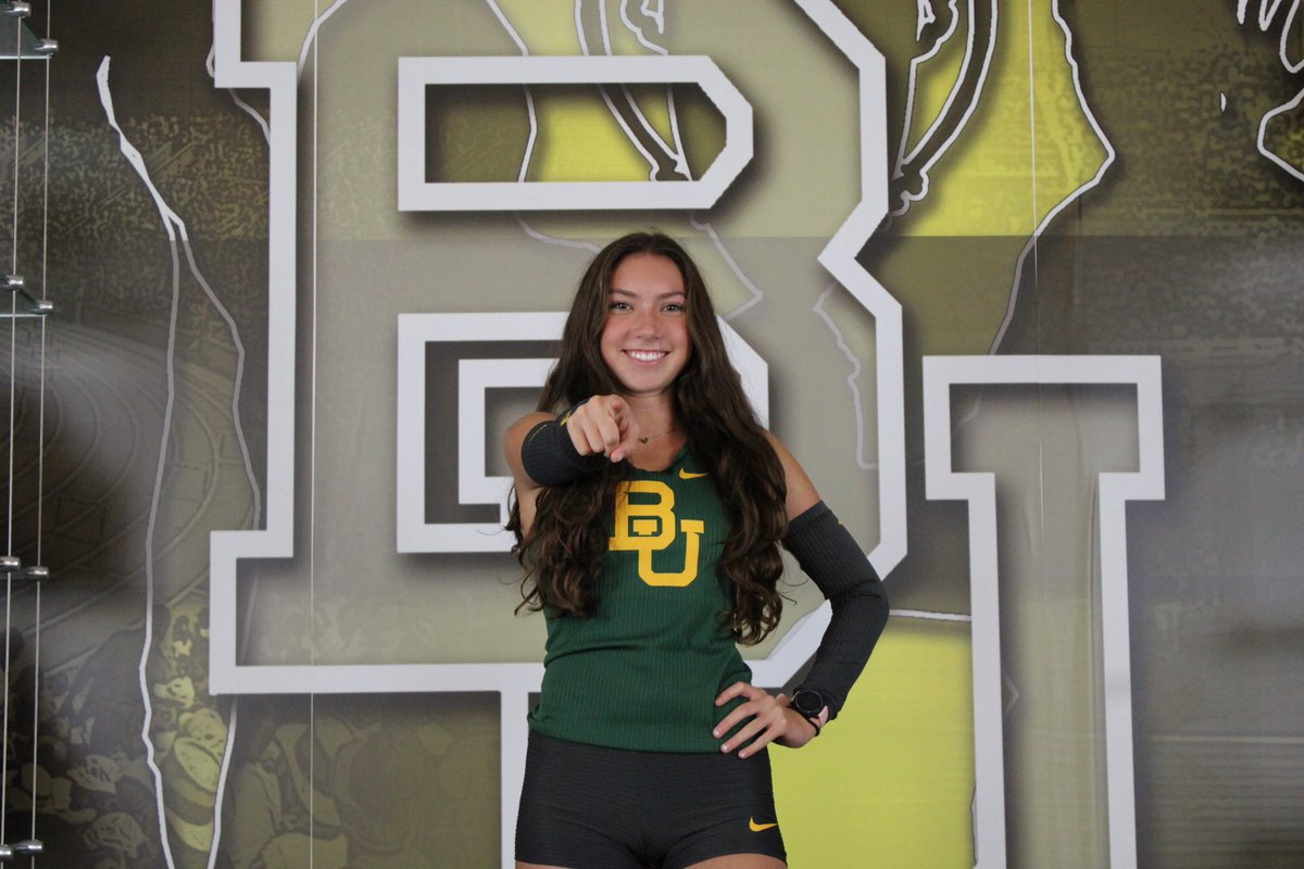 ellaperry2024's tweet photo. I'm so excited and blessed to share that I will be furthering my athletic and academic career at Baylor University!
Sic em! 🐻💚 https://t.co/4t2mUB1l2b