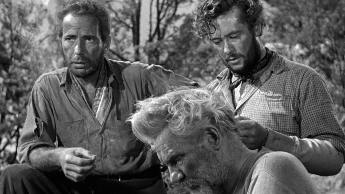 The Treasure of the Sierra Madre ★★★★
'Badges? We ain't got no badges. We don't need no badges. I don't have to show you any stinking badges.'
Steven Spielberg has frequently mentioned that this 1948 Western by #JohnHuston served as a source of inspiration for the Indiana