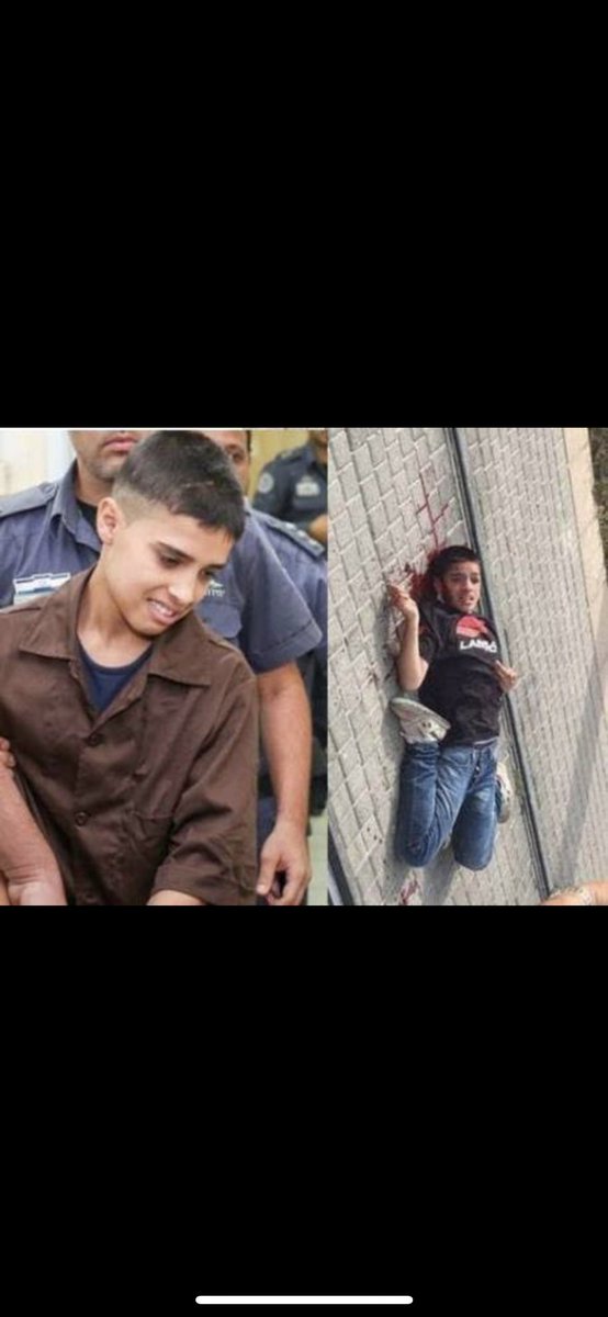 ⚠️سلسلة قصص اسرى فلسطينيين ⚠️
🛑هذه قصة احمد مناصرة 
وحدة من قصص جرايم الاحتل'ال اللي ما بتخلص 
احمد مناصرة من القدس مواليد ٢٠٠٢
في ١٢ اكتوبر ٢٠١٥ قرر احمد و ابن عمه حسن مناصرة كان يتجول في القدس المحتلة ولك تفاجأوا بقوات الاحتل'ال الاسرائيلي بالرصاص و الضرب من قبل المستوطنين