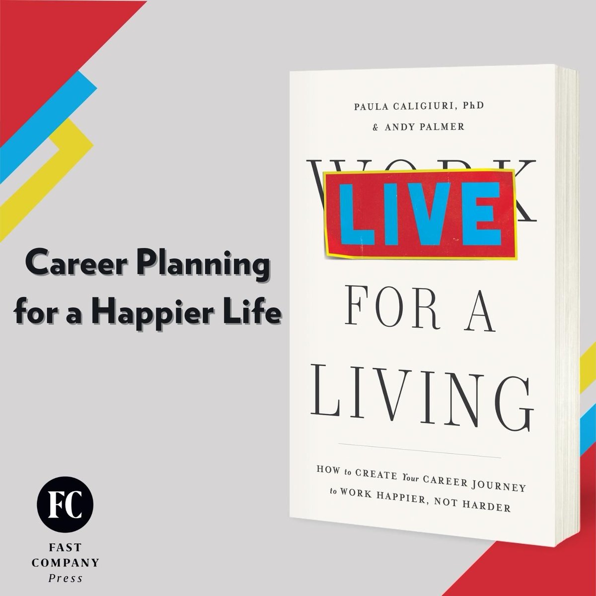Career planning for a happier life on tap in timely new #book by tech entrepreneur <a href="/andyhpalmer/">Andy Palmer</a> and industrial psychologist <a href="/PaulaCaligiuri/">Paula Caligiuri</a>. Filled with advice, success stories, useful exercises.  Required reading for those in school or getting ready to launch #careers.